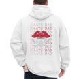 Pirate Dad Skull And Crossbones Tampa Gasparilla Captain Men's Hoodie Back Print