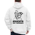 Pit Bull LoverShirt Pitbull Mom Rescue Dog Dad Puppy Men's Hoodie Back Print