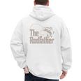 Rodfather Bass Fish Dad Joke Fishing Daughter Son Men's Hoodie Back Print