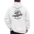 Saying Grandpa I Have Two Titles Dad & Granddaddy Men's Hoodie Back Print