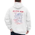 Steven Universe Guitar Dad Men's Hoodie Back Print