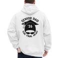 Swim Senior Dad 2026 The Final Heat Men's Hoodie Back Print