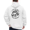I Have Two Titles Dad And G-Pa For Grandpa G-Pa Men's Hoodie Back Print