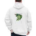 Youth Boy My Lucky Fishing-Shirt Bass Fish Dad Men's Hoodie Back Print