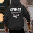 2026 Senior Bowling Dad Bowling Team Parent Helper Men's Hoodie Back Print