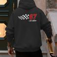 67 Pit Crew Six Seven Racing Birthday Race Car For Dad Mom Men's Hoodie Back Print 67 Pit Crew Six Seven Racing Birthday Race Car For Dad Mom Men's Hoodie Back Print