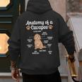 Anatomy Of A Cavapoo Dog Cavapoo Owner Cavapoo Dad Men's Hoodie Back Print Anatomy Of A Cavapoo Dog Cavapoo Owner Cavapoo Dad Men's Hoodie Back Print