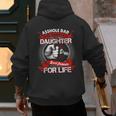 Asshole Dad And Smartass Daughter Best Friend For Life Men's Hoodie Back Print
