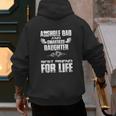 Asshole Dad And Smartass Daughter Best Friend For Life Shirt Men's Hoodie Back Print