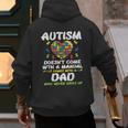Autism Doesnt Come With Manual Dad Puzzle Awareness Men Men's Hoodie Back Print
