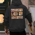 Awesome Like My Daughter For Men Dad Fathers Day Men's Hoodie Back Print Awesome Like My Daughter For Men Dad Fathers Day Men's Hoodie Back Print
