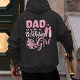 Ballerina Bday Dance Dad Of The Birthday Girl Ballet Dancer Men's Hoodie Back Print