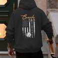 Baseball Coach Dad Like A Normal Dad Only Cooler USA Flag Men's Hoodie Back Print Baseball Coach Dad Like A Normal Dad Only Cooler USA Flag Men's Hoodie Back Print