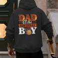 Basketball DAD Of The Birthday Boy Family Matching Men's Hoodie Back Print
