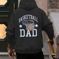 Basketball Dad Coach Sports Fan Men's Hoodie Back Print