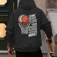 Basketball Mom Or Dad Basketball Parent Men's Hoodie Back Print
