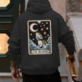 Bearded Dragon Tarot Card Beardie Mom Beardie Dad Men Women Men's Hoodie Back Print