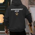 Bernedoodle Dad & Kids Tee Fathers Day T-Shirt Men's Hoodie Back Print