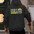 Best Dink'n Dad Ever Pickleball Men's Hoodie Back Print