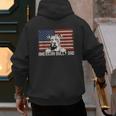 Best Dog Dad Ever American Flag American Bully Dad Men's Hoodie Back Print Best Dog Dad Ever American Flag American Bully Dad Men's Hoodie Back Print