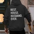 Best House Husband Ever Stay At Home Dad Men's Hoodie Back Print