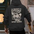 Best Sphynx Cat Dad Ever Apparel For Animal Lover Men Women Men's Hoodie Back Print Best Sphynx Cat Dad Ever Apparel For Animal Lover Men Women Men's Hoodie Back Print