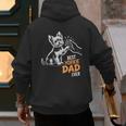 Best Yorkie Dad Ever Dog Yorkie I Love Yorkie Dad Men's Hoodie Back Print