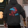 Betta Dad Betta Fish Lover Betta Fish Dad Betta Fish Boy Men's Hoodie Back Print Betta Dad Betta Fish Lover Betta Fish Dad Betta Fish Boy Men's Hoodie Back Print