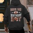 Bonus Dad Of The Birthday Boy Football Game Day Men's Hoodie Back Print