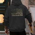 You Can’t Scare Me I Have Two Daughters Fathers Day Dad Men's Hoodie Back Print