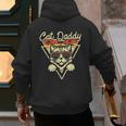 Cat Daddy Retro Sunglasses Cat Fur Dad Papa Vintage Cat Dad Men's Hoodie Back Print