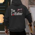 The Cat Father Cat Dad Feline Father Kitten Dad Men's Hoodie Back Print