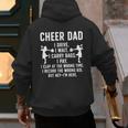 Cheer Dad Cheerleading Dad Of A Cheerleader Father Men's Hoodie Back Print