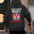 Cheer Dad Cheerleading Fathers Day Men's Hoodie Back Print