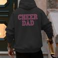 Cheer Dad Pink Cheerleading Men's Hoodie Back Print
