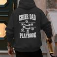 Cheer Dad Playbook Men's Hoodie Back Print