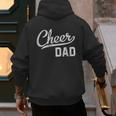 Cheer Dad Proud Cheerleading Dad Small Men's Hoodie Back Print