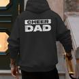 Cheer Dad Shirt Men Fathers Day Cheerleading Dad Men's Hoodie Back Print