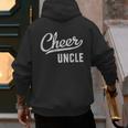 Cheer Dad Shirts Cheer Uncle Proud Cheerleading Uncle Men's Hoodie Back Print