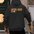 Cheerleader Dad Beer Cheerleading Cheer Dad Men's Hoodie Back Print