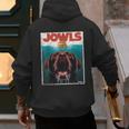 Chocolate Lab Jowls Labrador Retriever Dog Mom Dad Men's Hoodie Back Print