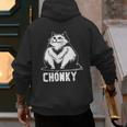 Chonk Fat And Hairy Cat Cats Kittens Dad Graphic Mom Funny Men's Hoodie Back Print Chonk Fat And Hairy Cat Cats Kittens Dad Graphic Mom Funny Men's Hoodie Back Print