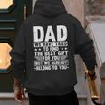 Cool Dad Art For Father Dad Stepfather From Son Daughter Men's Hoodie Back Print Cool Dad Art For Father Dad Stepfather From Son Daughter Men's Hoodie Back Print