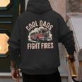 Cool Dads Fight Fire Firefighter Men's Hoodie Back Print