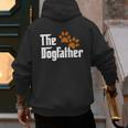 Cool Dog Dad Dog Father Shirt The Dogfather T-Shirt Men's Hoodie Back Print