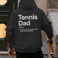 Cool Tennis Novelty For Men Dad Tennis Lover Tennis Player Men's Hoodie Back Print