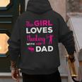 Cute Girls Hunting Dad Daughter Hunting Buddy Hunter Men's Hoodie Back Print