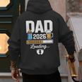 Dad 2026 Loading Expecting New Baby Announcement Men Men's Hoodie Back Print