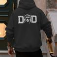 Dad Awesome Lion King Sunglasses Father's Day Birthday Men's Hoodie Back Print Dad Awesome Lion King Sunglasses Father's Day Birthday Men's Hoodie Back Print