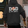 Dad Of The Birthday Boller Born 2 Ball Matching Family Party Men's Hoodie Back Print